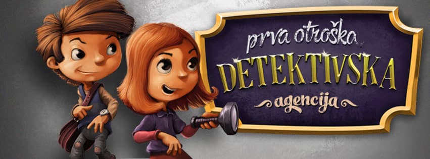 ZABAVA ZA OTROKE, ESCAPEROOM ZA OTROKE, PRVA OTROŠKA DETEKTIVSKA AGENCIJA, KLUZO D.O.O., LJUBLJANA cover