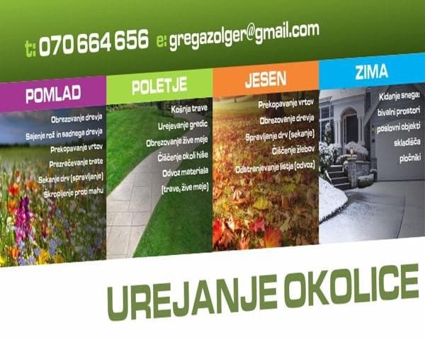 UREJANJE OKOLICE, IZDELAVA ŠKARP, TLAKOVNJE, POSTAVLJANJE ROBNIKOV,  F.A.S.T. JOLLI, ROGAŠKA SLATINA cover