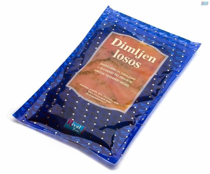 PRODAJA SVEŽIH ZAMRZNJENIH RIB ŠKOLJK DIMLJENI LOSOS RIBJI NAMAZI MORSKE SOLATE
