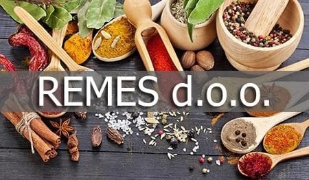 DOMAČE ZAČIMBNE MEŠANICE, DIŠAVE, DODATKI ZA MESNO INDUSTRIJO, REMES, KOČEVJE cover