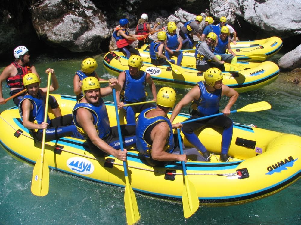 RAFTING SOČA MAYA TEAM
