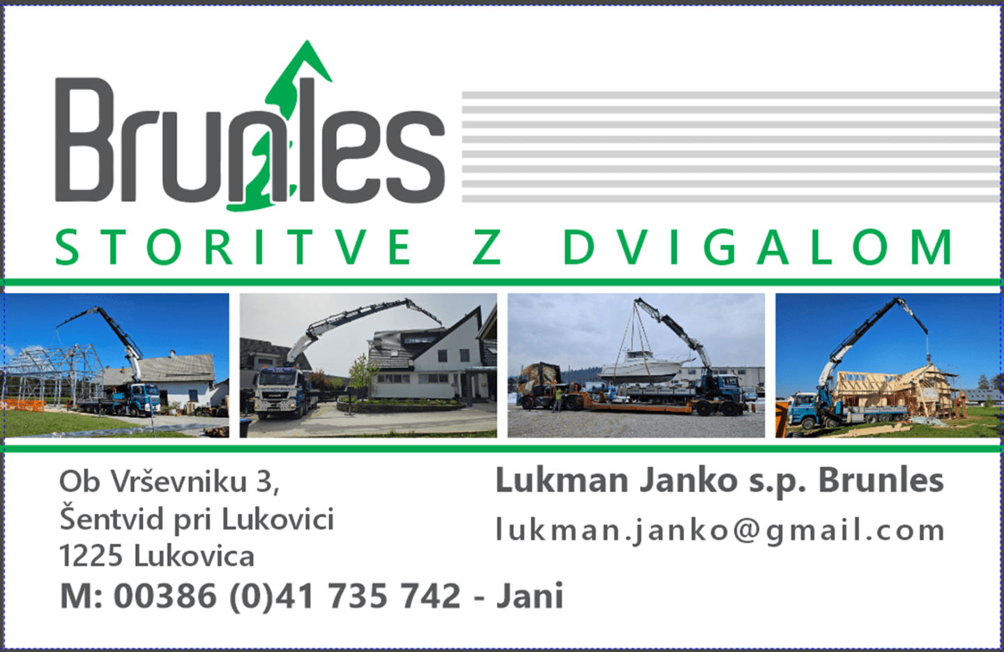 NAJEM DVIŽNE KOŠARE BRUN LES, najem avtokošare, avtodvigala, avtodvigalo HIAB