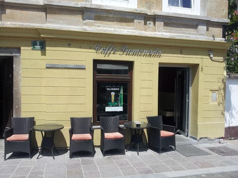 CAFE PROMENADA, OB LJUBLJANICI