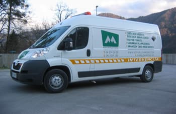 KOMUNALNE STORITVE MEŽAN, BLED sanacija kanalizacijskih cevi brez prekopa po Sloveniji