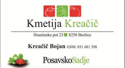 KMETIJA KREAČIČ, POSAVSKO SADJE, BREŽICE logo
