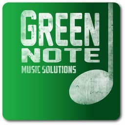 IZOBRAŽEVANJE, USPOSABLJANJE, IZPOPOLNJEVANJE NA PODROČJU GLASBE IN UMETNOSTI, GREEN NOTE, CELJE logo