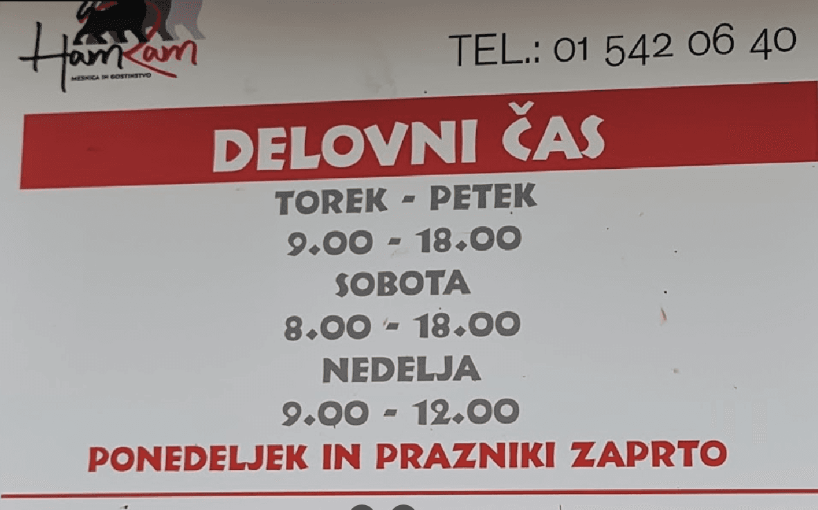 MESNICA, MESARIJA HAM HAM, BIZOVIK