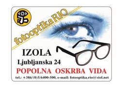 FOTOOPTIKA RIO, BARBARA LUŠIČ KNEZ S.P. logo