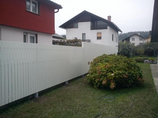 PVC OGRAJE, PLASTIČNE OGRAJE