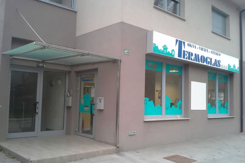 PROIZVODNJA IN MONTAŽA OKEN, VRAT, STEKLA, TERMOGLAS D.O.O., BOŠTANJ, LJUBLJANA, ŠTORE, LESCE