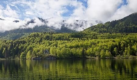VODEN FOTOLOV V NARAVI, MIRKO ZALOKAR, BOHINJSKO JEZERO