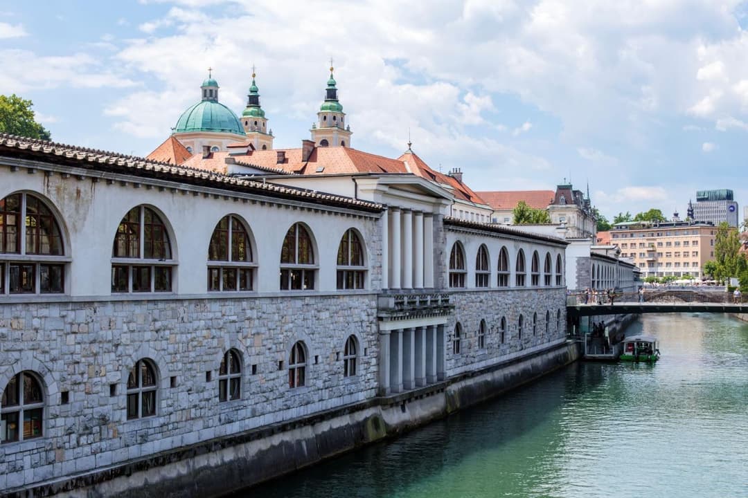 GITA IN BATTELLO SUL FIUME LJUBLJANICA VOŽNJA PO LJUBLJANICI LADJA ŽABA cover