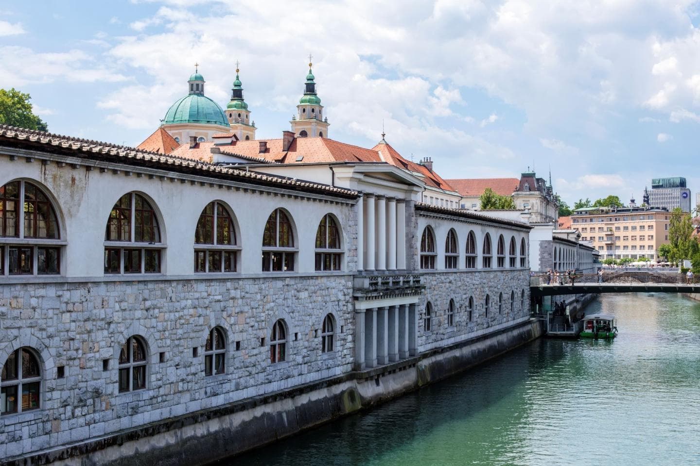 GITA IN BATTELLO SUL FIUME LJUBLJANICA VOŽNJA PO LJUBLJANICI LADJA ŽABA
