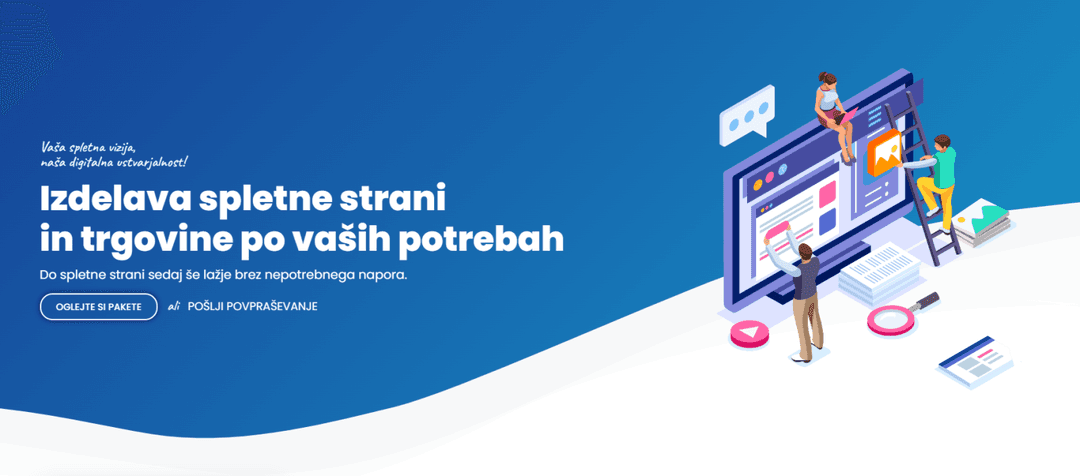 Izdelava spletnih strani in trgovin - WebNET cover