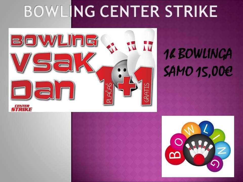 ZABAVIŠČNI PARK MEDNARODNA RESTAVRACIJA TEAMBUILDING - BOWLING CENTER MARIBOR