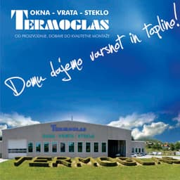PROIZVODNJA IN MONTAŽA OKEN, VRAT, STEKLA, TERMOGLAS D.O.O., BOŠTANJ, LJUBLJANA, ŠTORE, LESCE logo