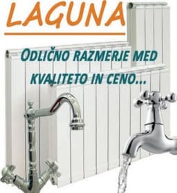 LAGUNA - VODOVODNE INŠTALACIJE, CENTRALNO OGREVANJE, GROSUPLJE logo