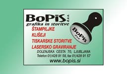 LASERSKO CNC GRAVIRANJE LJUBLJANA, IZDELAVA ŠTAMPILJK LJUBLJANA, KLIŠE ZA TISK LJUBLJANA logo
