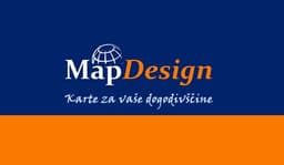 IZDELAVA ZEMLJEVIDOV panoramske karte mest, naselij in pokrajin logo